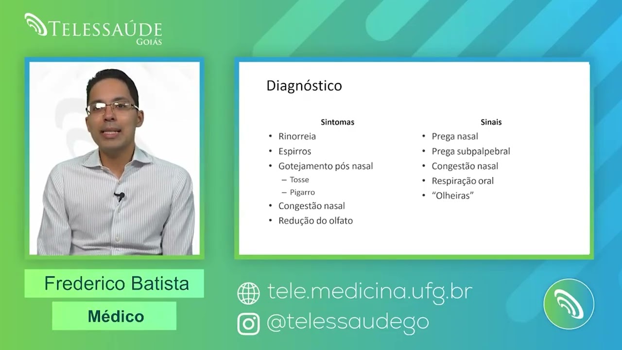 Telessaúde Goiás - Rinite Alérgica na APS