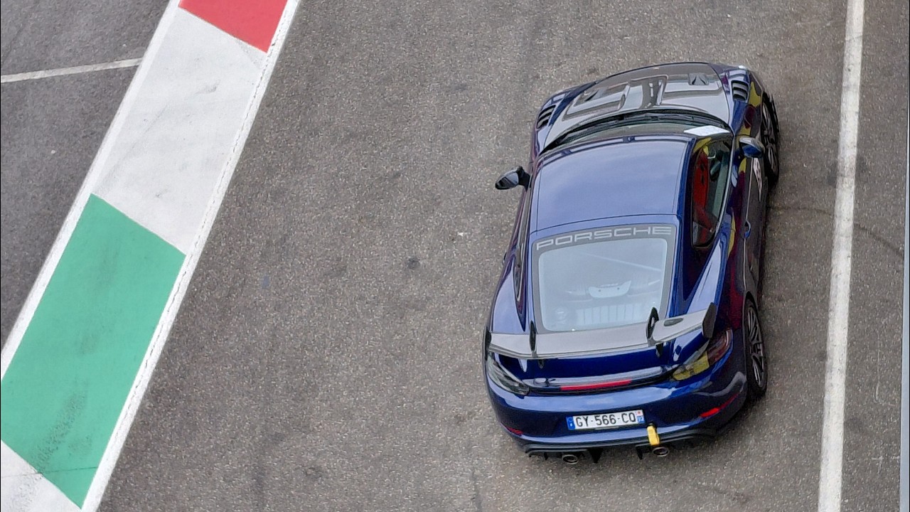 718 GT4 RS - Enjoying the Last Session at beautiful track of Autodromo del Mugello