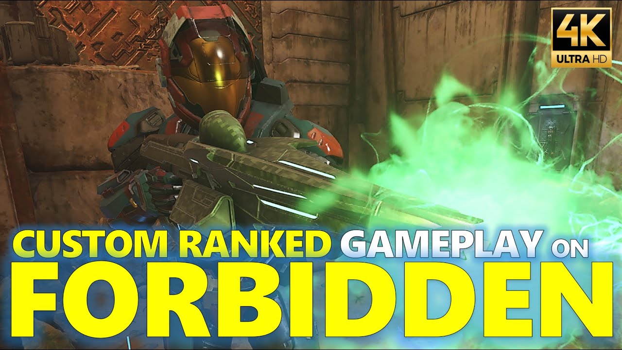 Halo Infinite Multiplayer Vid1032: 1st Person PoV 4K Gameplay (Custom Ranked Slayer)