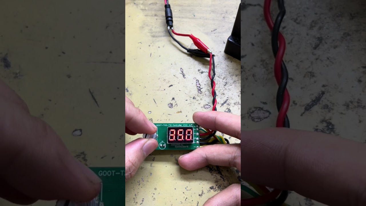 Mạch trạm hàn đa năng V3.0 (Goot, TX, T12)