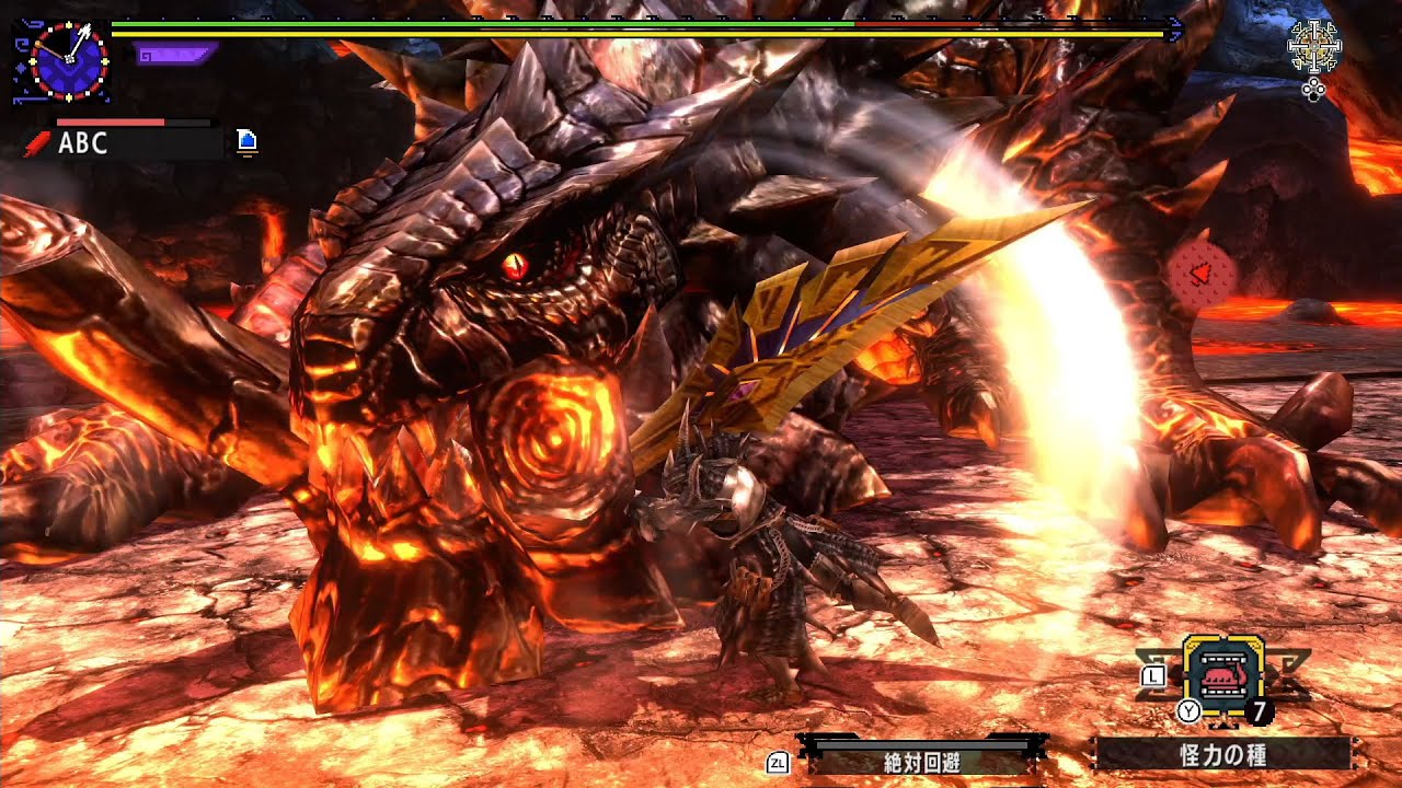 【MHXX】アカムトルム ブレイヴ大剣 ソロ 07’34”26 TA wiki rules/Akantor Valor Great Sword solo