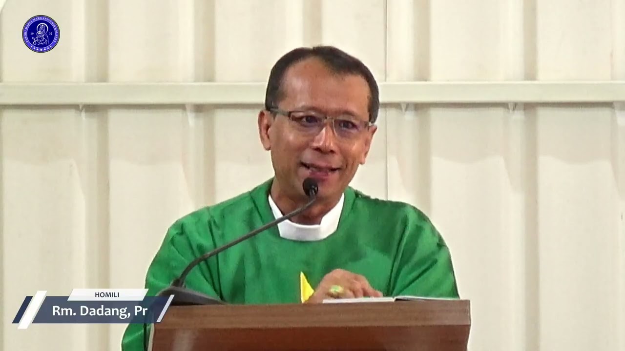 Bacaan Injil & Homili Romo Dadang | Misa Mingguan, 16 November 2025 pukul 06.00