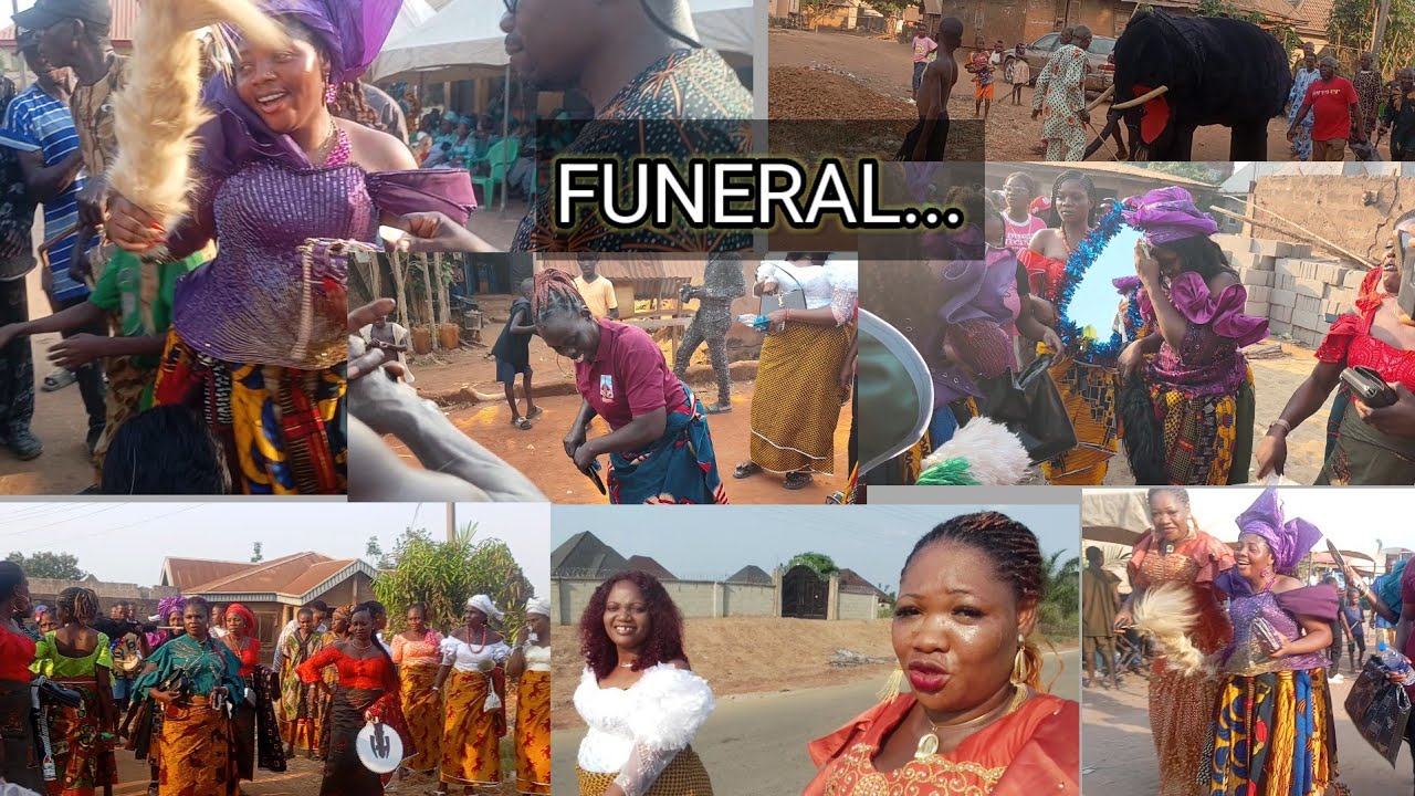 AFRICAN FUNERAL CEREMONY// THERE FATHER WAS WELL BURIED//@ifysworld1 @Adanniaslife @Destinysreality 