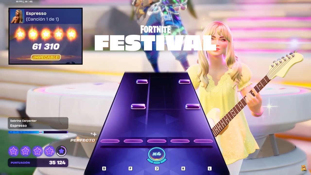 Fortnite Festival || Espresso - Sabrina Carpenter [LEAD EXPERT 100%]