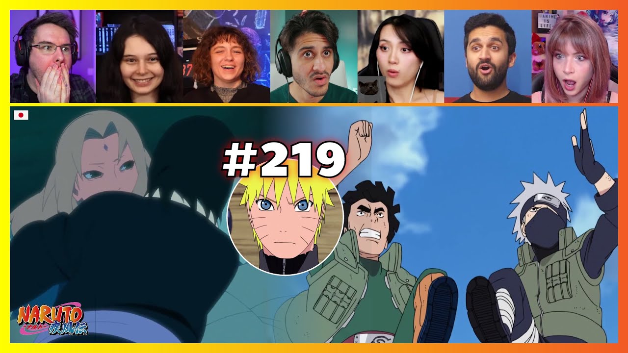 Naruto Shippuden Episode 219 | Kakashi Hatake, the Hokage | Reaction Mashup ナルト 疾風伝