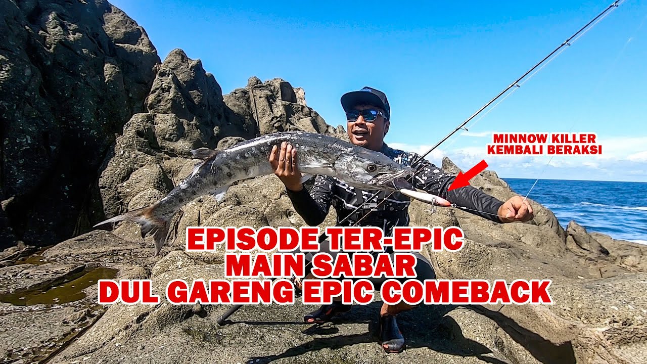 GILAA!!TUAN RUMAH DIKASI NGEPUR, DUL GARENG EPIC COMEBACK KEREN BOS!! #aslimancing #lombok #mancing