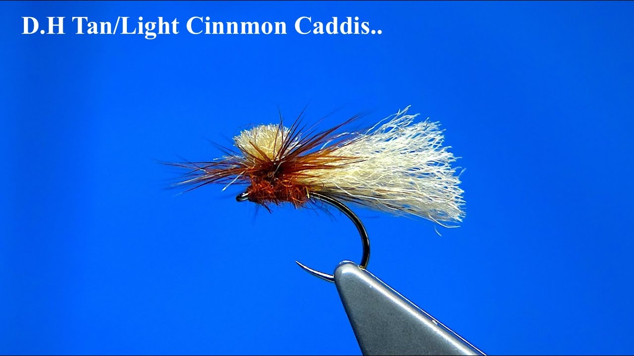 Tying a D.H Tan/ Light Cinnamon Caddis Fly by Davie McPhail
