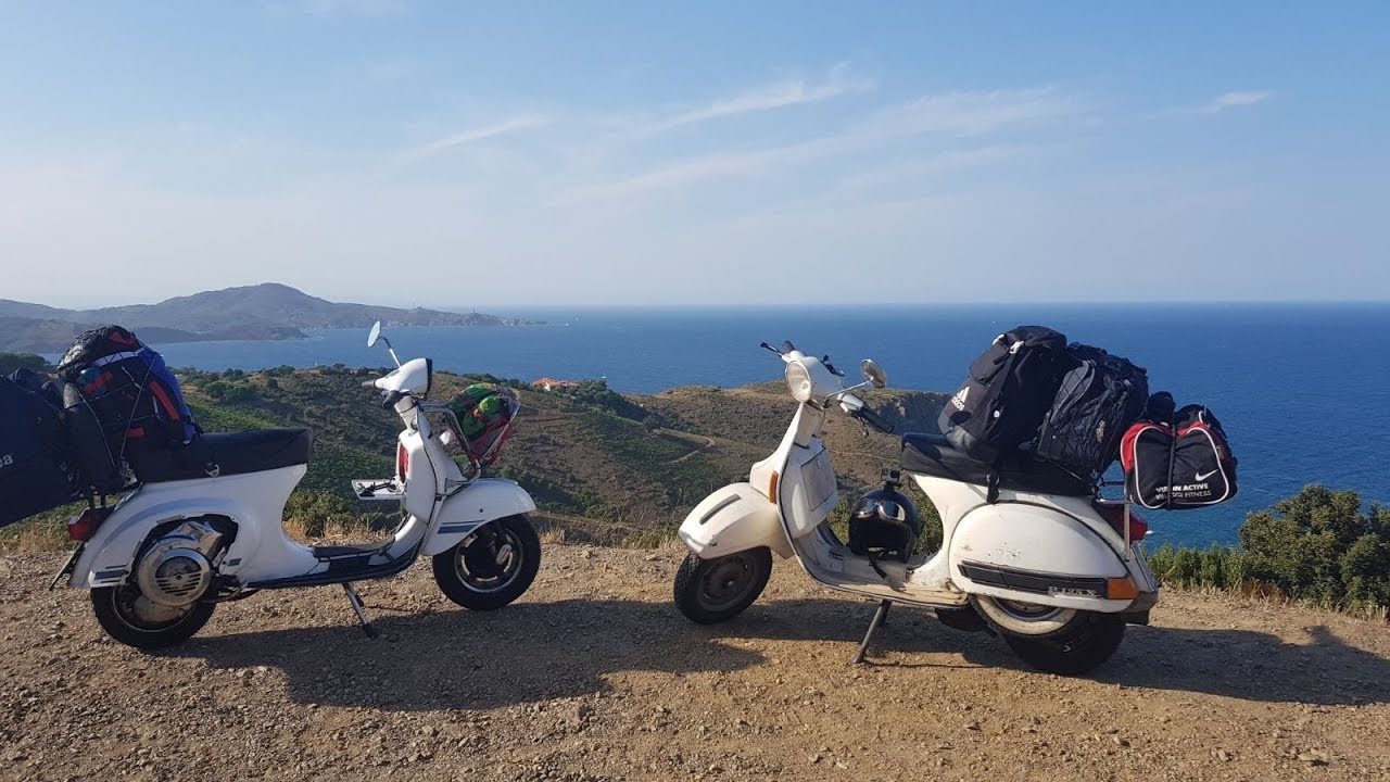 Viaggio in VESPA from REGGIO EMILIA to BARCELLONA #VespeQuadre