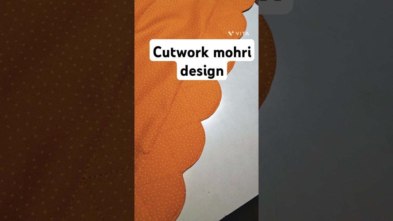Very easy and useful sewing tips/ Cutwork mohri design / #sewingblogger #diy #bhamraboutique
