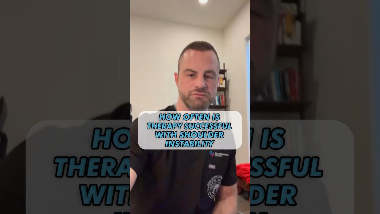 How Often Is Therapy Successful With Shoulder Instability 