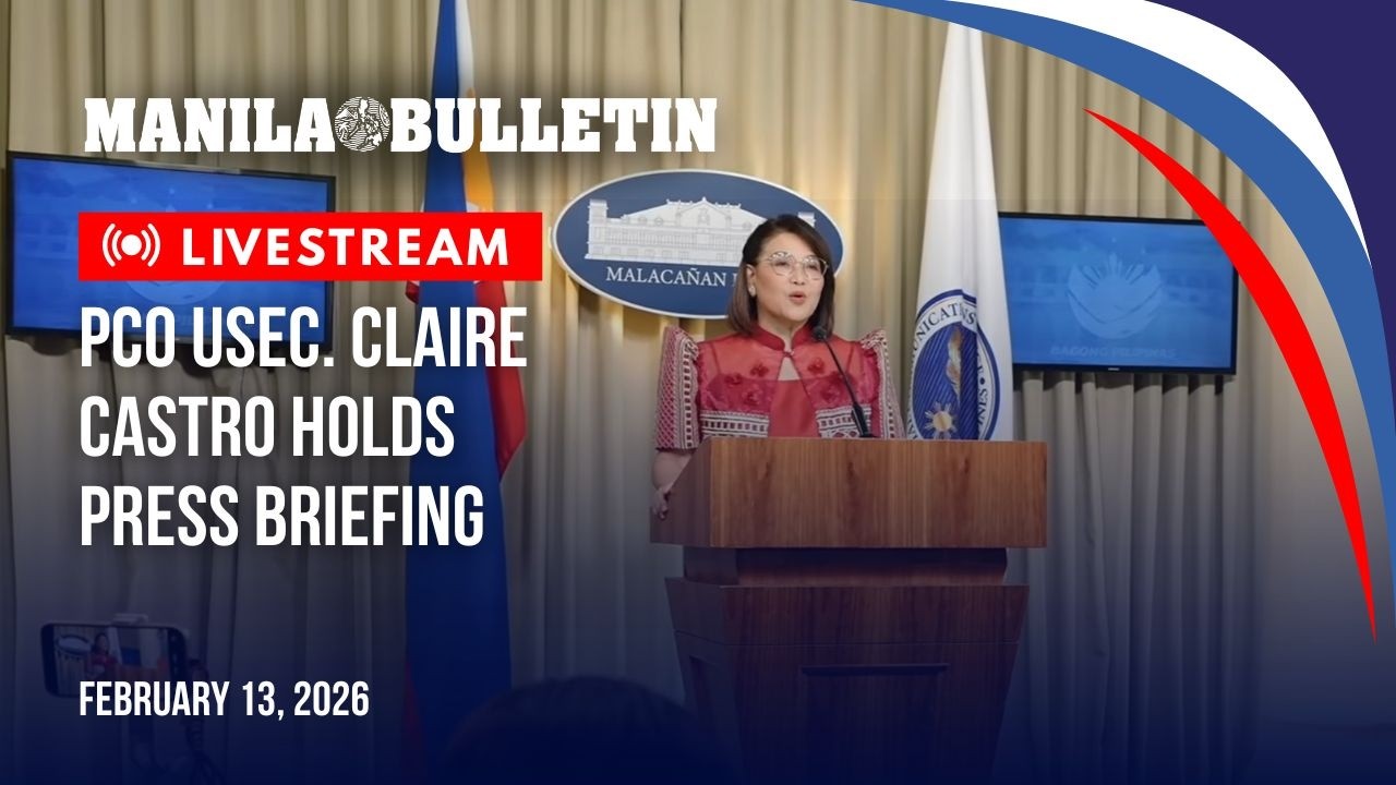LIVE: PCO Usec. Claire Castro holds press briefing | Feb. 13