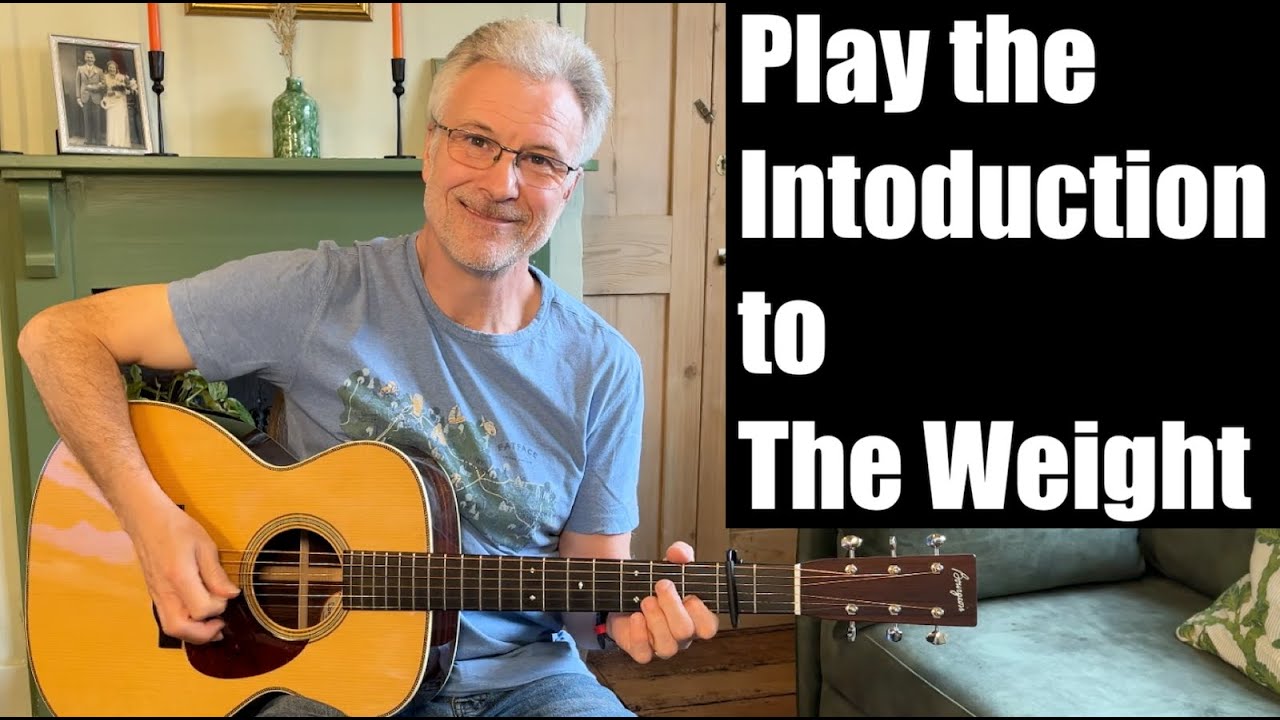 How To Play the Introduction to The Weight on Acoustic Guitar (The Band)