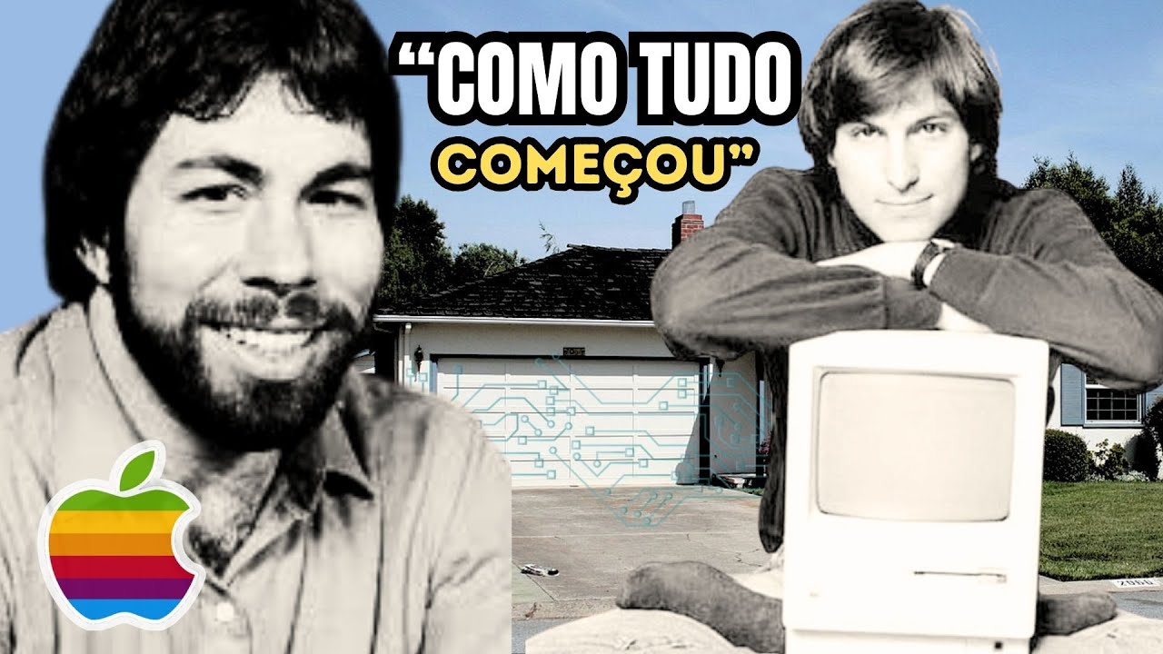 A Verdadeira História da Criação da Apple – Steve Jobs e Wozniak