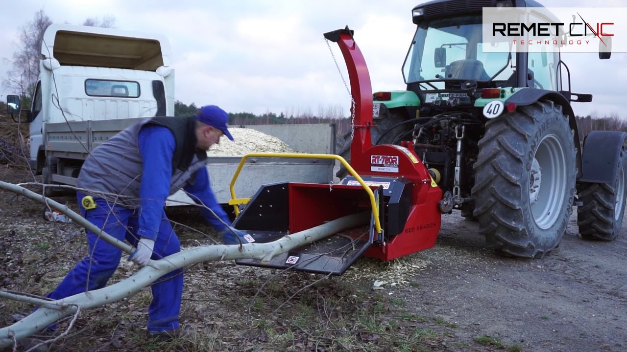 Rębak tarczowy RT-720R z hydraulicznymi rolkami podającymi !