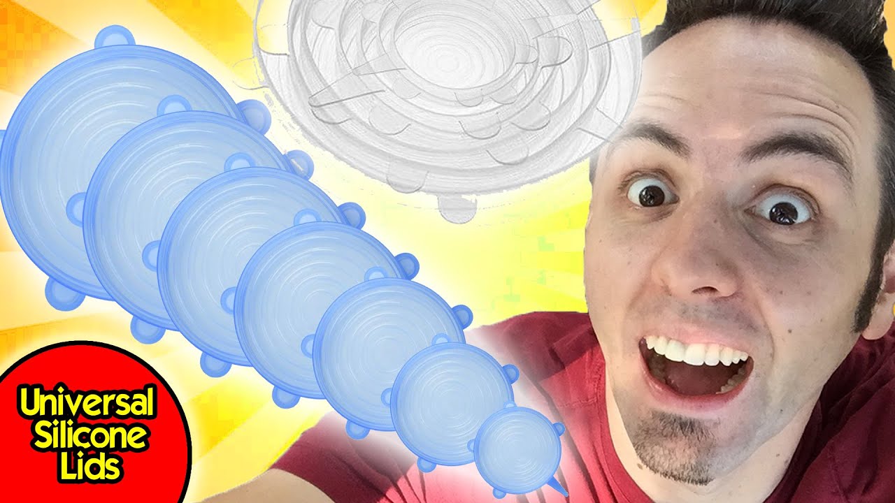 UNIVERSAL SILICONE LIDS | Longzon Silicone Stretch Lids Unboxing & First Look Review