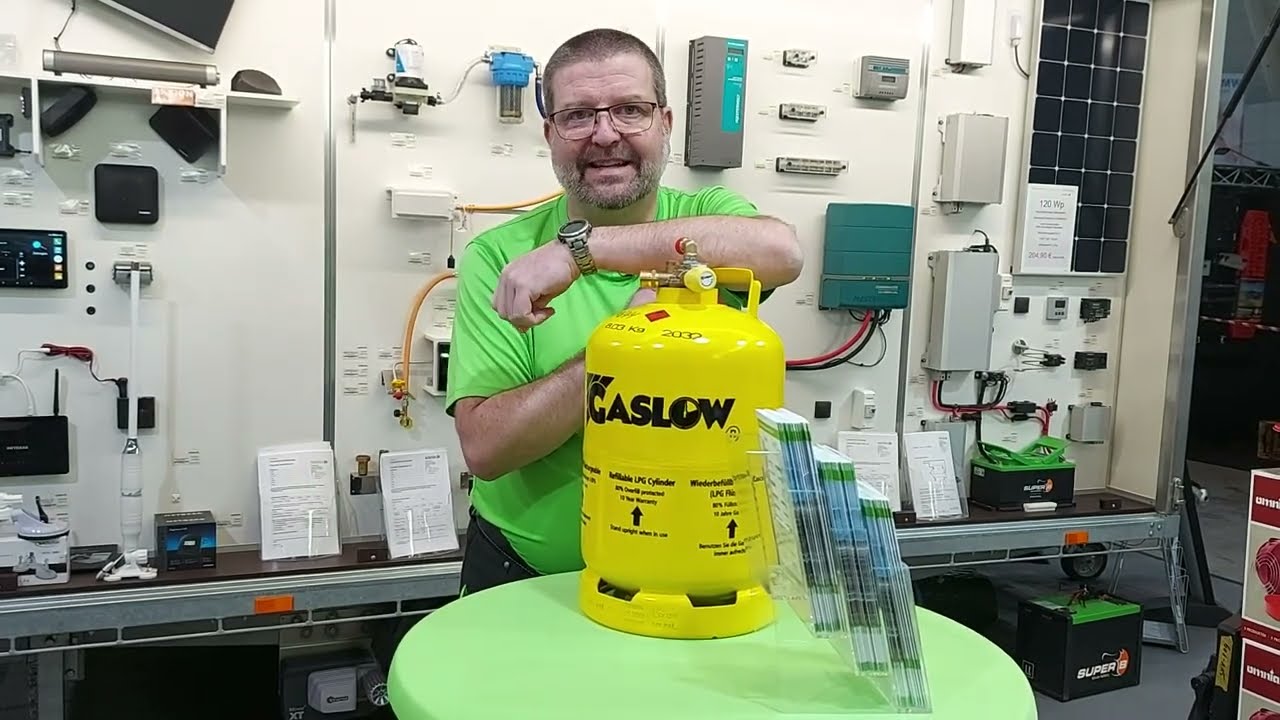 autarker.de informiert - Gaslow 6kg Tankflasche
