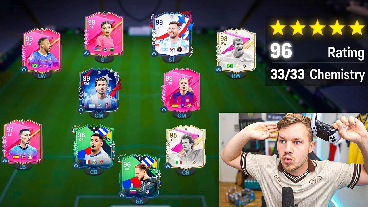 Mine VILDESTE DRAFTS i FC24 i 129 rated draft challenge