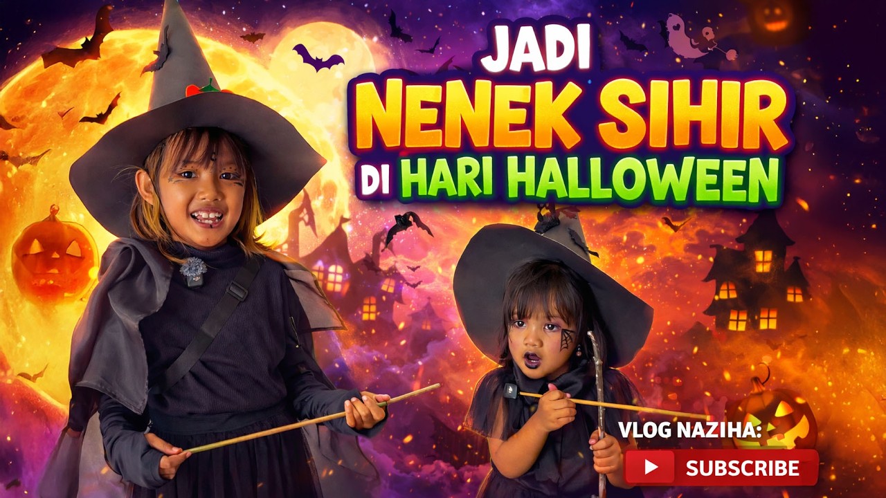 JADI NENEK SIHIR DI HARI HALLOWEEN