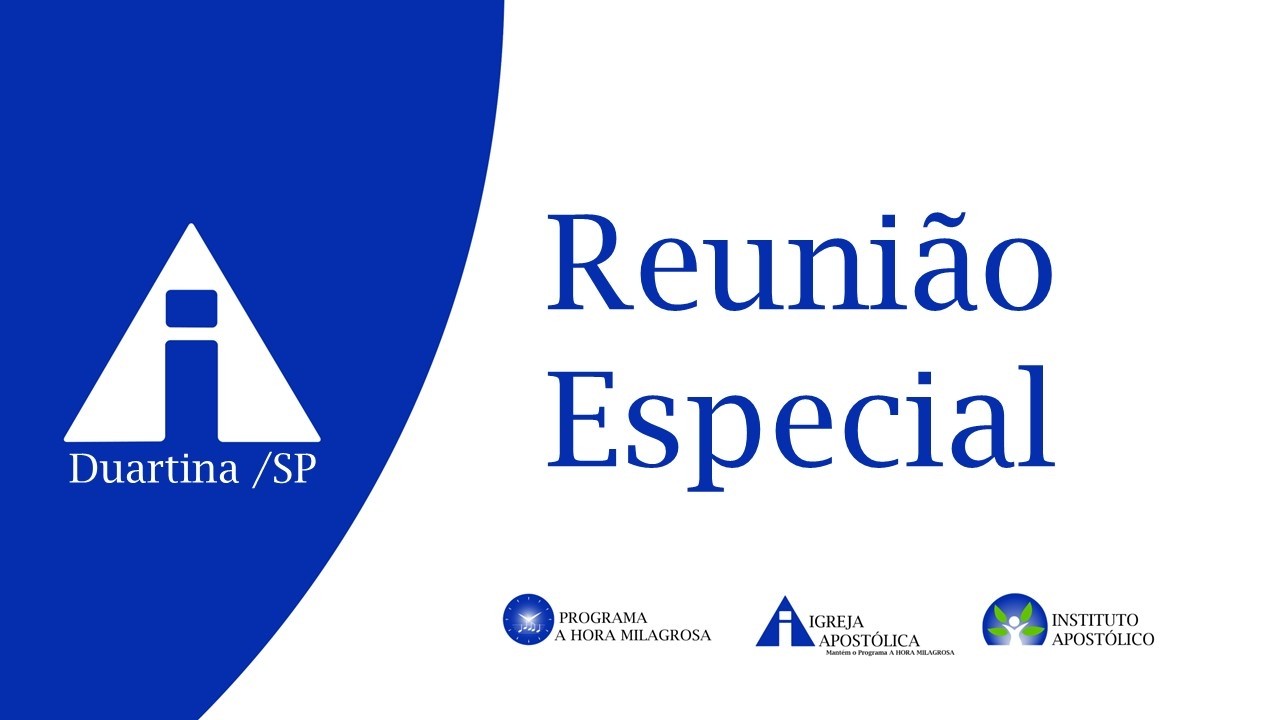 14/03/2026 - Reunião Especial - Duartina/SP