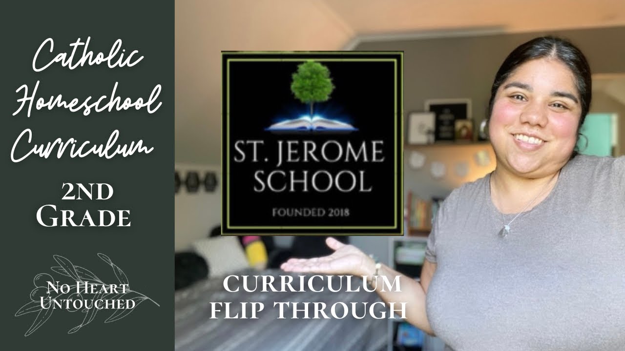 St Jerome&rsquo;s Library Curriculum Flip Through | Catholic Homeschool