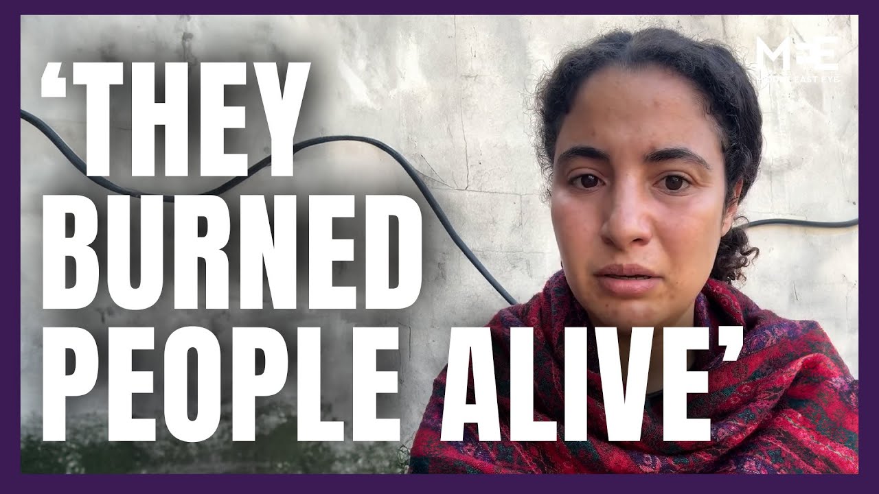 Journalist Bisan Owda describes the Al-Aqsa Martyrs Hospital massacre