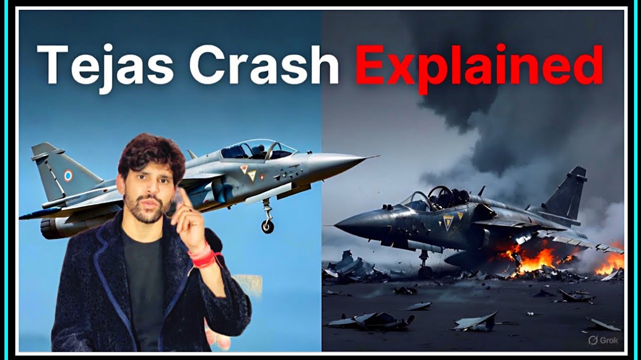 Tejas Crash Exposed!  Dubai Air Show 2025 / Tejas Crash Explained #dubaiairshow2025 #tejascrash