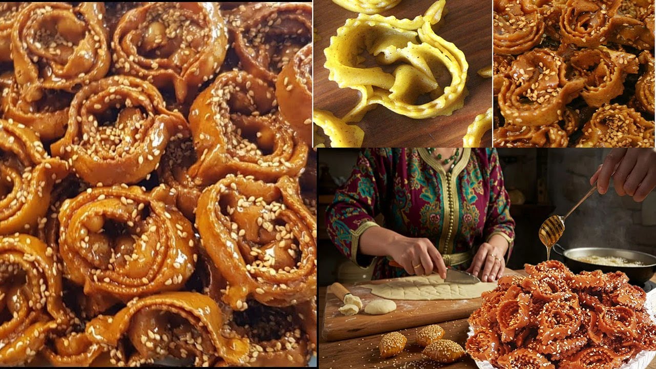 شباكية مكناسية ساهلة وناجحة 🍯 الشباكية المغربية الأصلية  | رمضان 2026 🌙الشباكية  recette chebakia