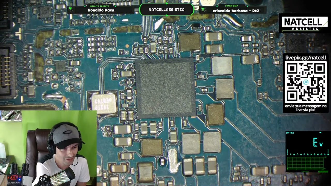BORA ANALISAR PLACA !!! | REBALLING DE PMIC | SAMSUNG A01 - N&Atilde;O LIGA