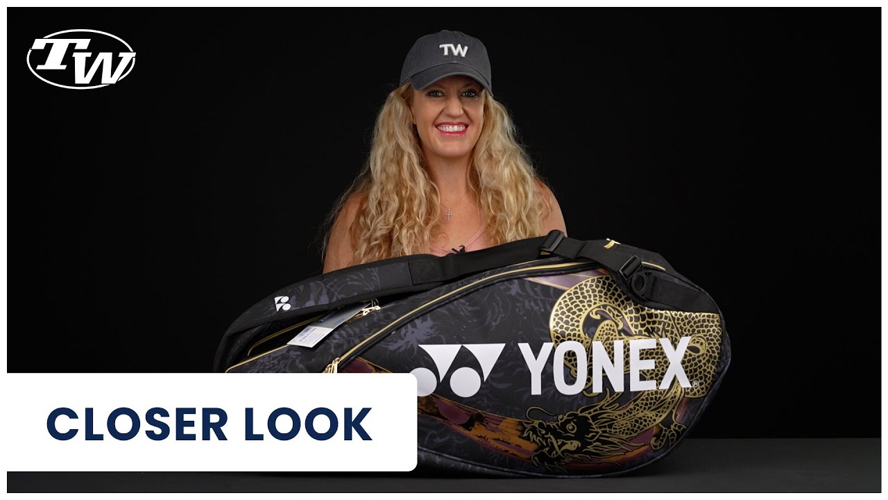 Take a closer look at the Yonex Osaka Pro 9 Pack Tennis Raquet Bag