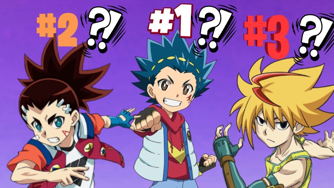 Os 10 Bladers mais fortes de Beyblade Burst