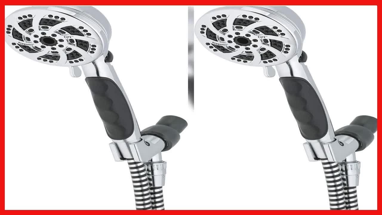 Oxygenics 92189 Fury Hand Held Sprayer Kit Chrome
