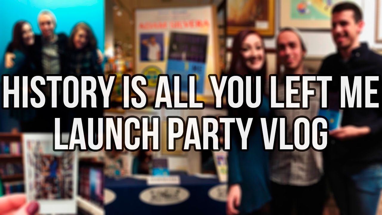 HISTORY IS ALL YOU LEFT ME LAUNCH PARTY VLOG.