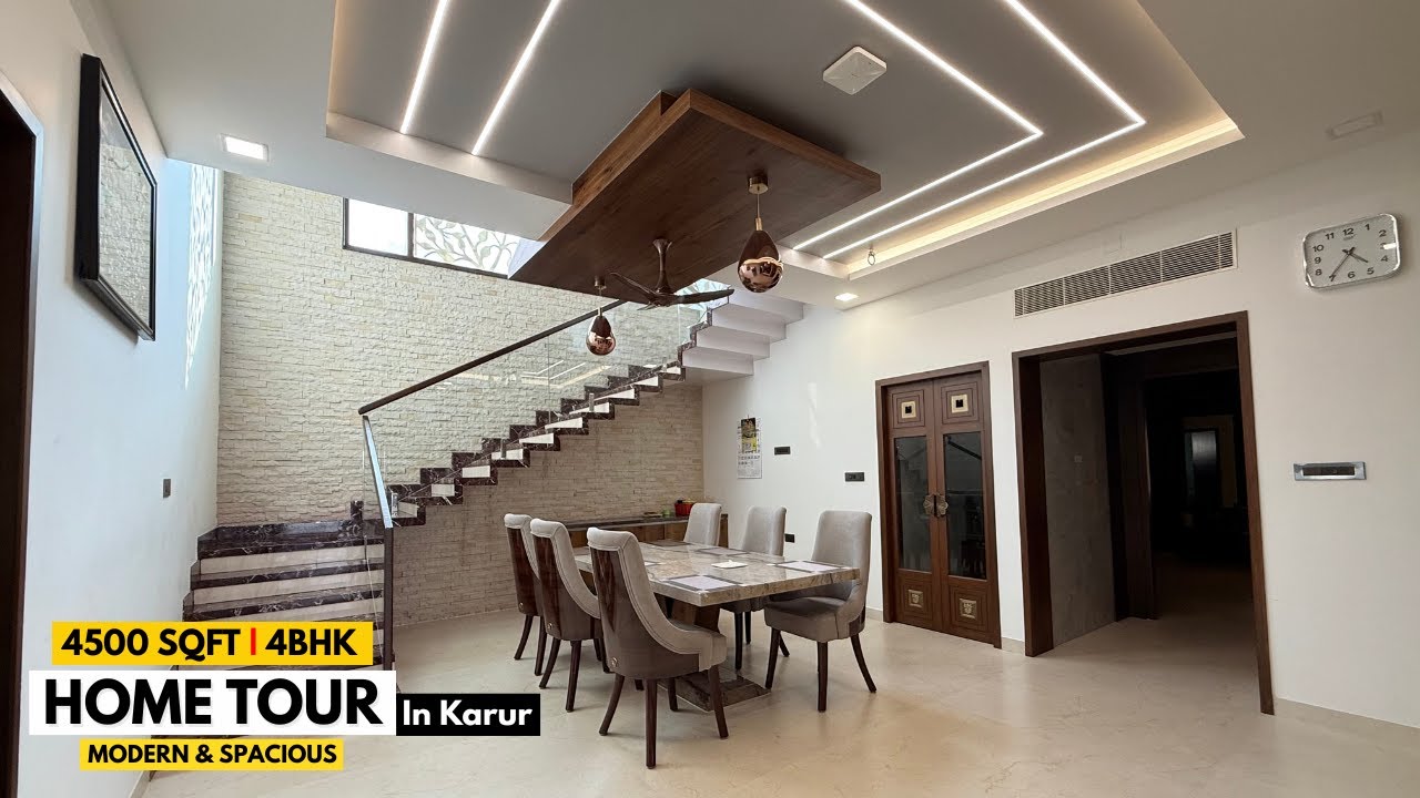 This 45x60 Compact 4BHK in Karur Feels Spacious in Every Way | Home Tour 🏠