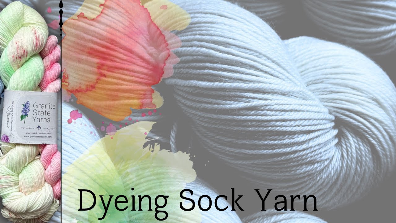 Relaxing Hand Dyed Yarn for Knitting and Crochet
