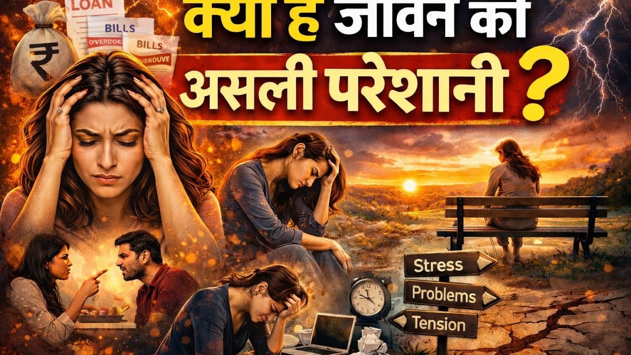  क्या है जीवन की वास्तविक समस्या ? 🤔🤔