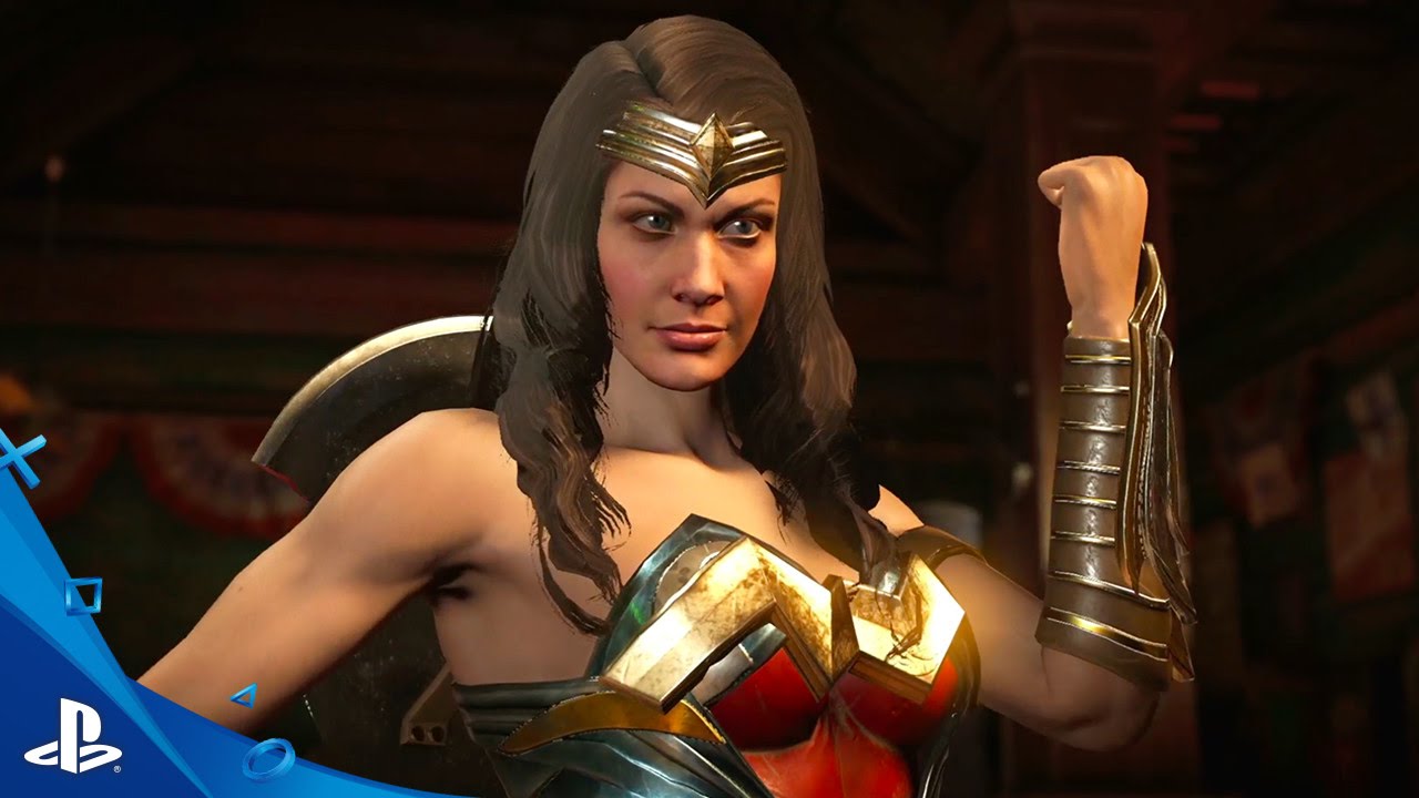Injustice 2 - Official Wonder Woman and Blue Beetle Trailer | PS4