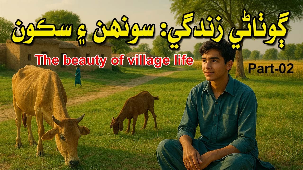 Beauty and peace of sindh village life Vlog