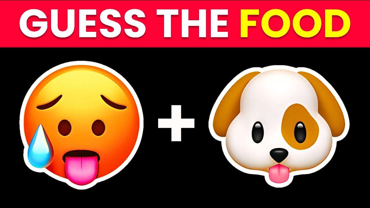 Guess the FOOD by Emoji 🍔| Emoji quiz