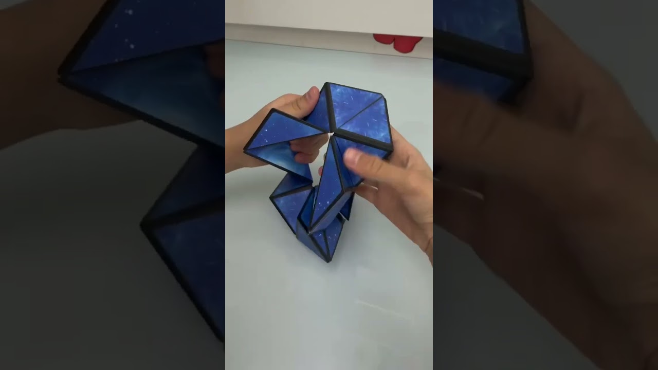Rare Earth Shifting Box Toy 72 Shapes Variety Geometry 3D Magnetic Magic Cube