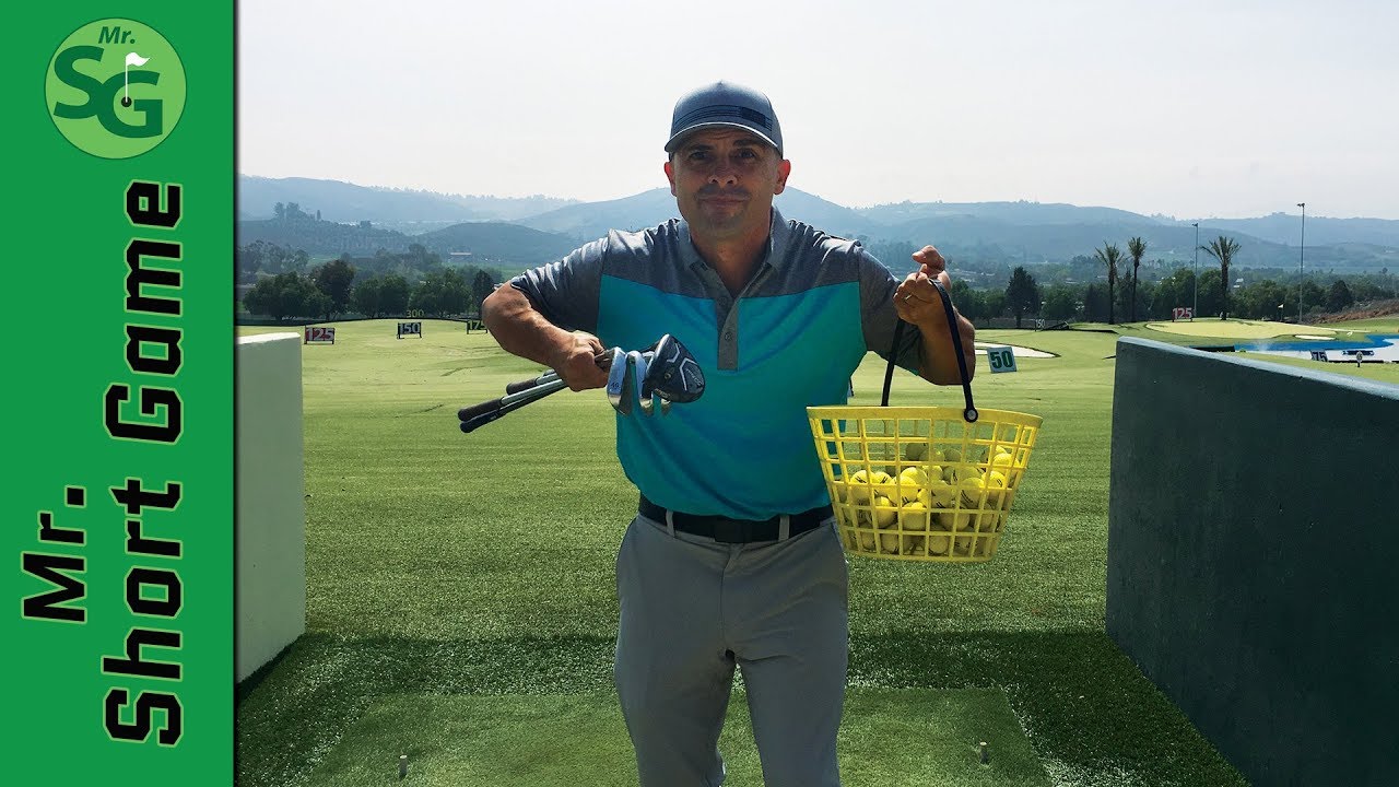 Break 90 by Hitting Pin High Shots || Distance Control Drill || Golf Tip