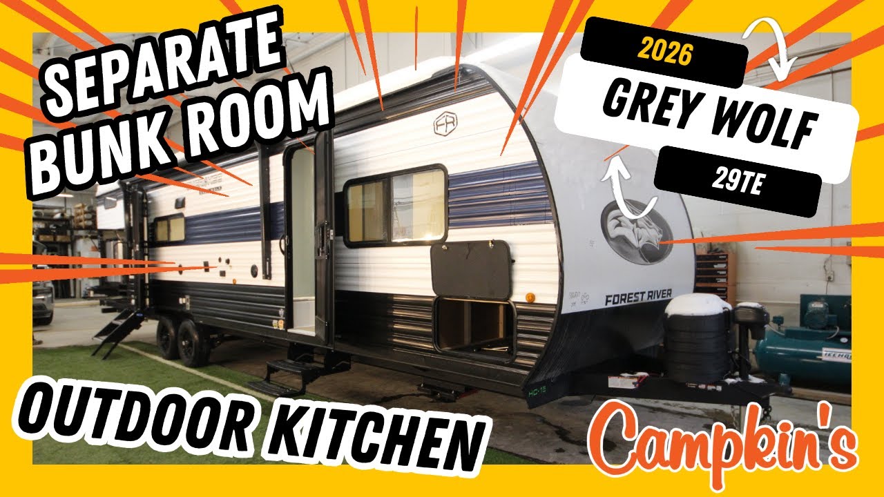 2026 GREY WOLF 29TE - TOP GREY WOLF FLOOR PLAN!!!