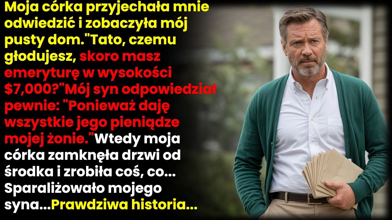 Mój syn zabrał emeryturę i dał żonie... do niespodziewanego zdarzenia.