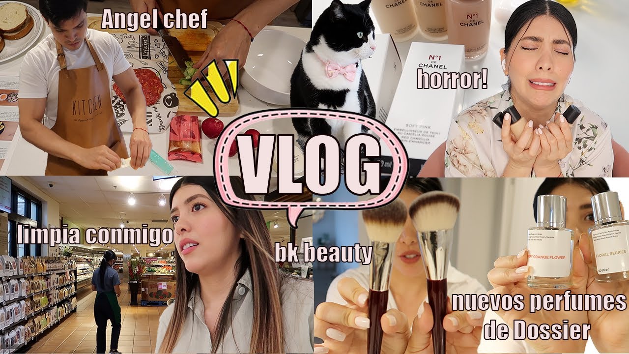 VLOG 💚Cocinando RECETAS nuevas👨‍🍳BROCHAS haul🤩 Reaccion ALERGICA 🥵con base de CHANEL ⭐ VaneVane