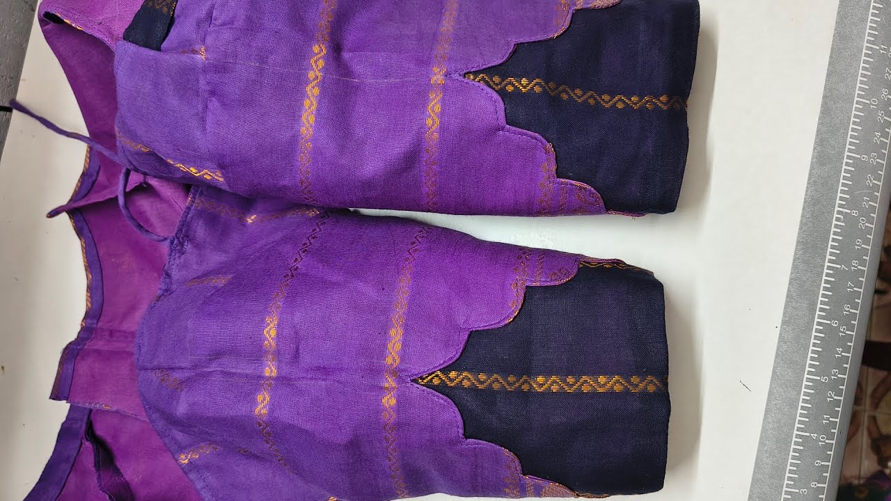 Blouse trendy sleeve pattern #LatestBlouseDesign #TailoringTips #FashionTamil #BlouseDesignIdeas