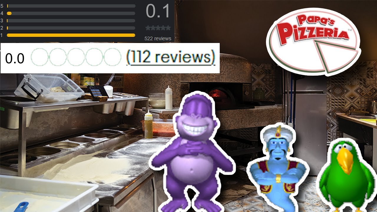 Microsoft Agent Plays Papa's Pizzeria, But Bonzi ruins the business