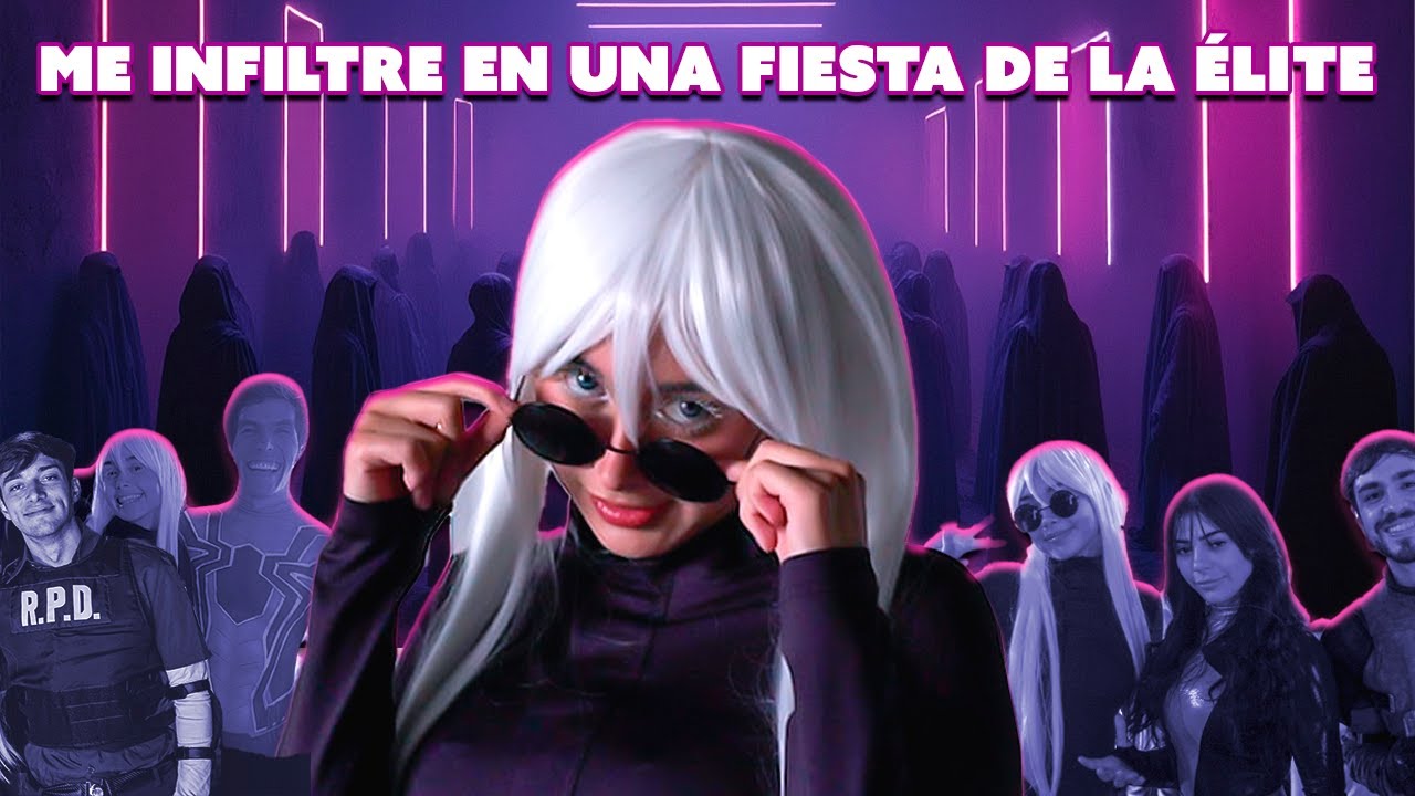Me INFILTRE en una FIESTA HALLOWEEN con la ÉLITE | Monterrey VLOG