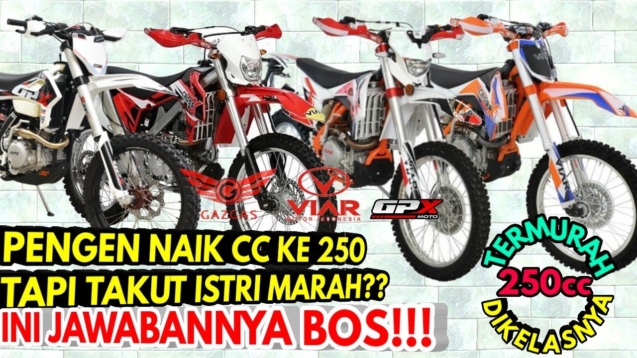 Murmer Nih Bos..!!! 7 Motor Trail 250 cc ini Rekomended Banget Buat Offroader Takut Istri