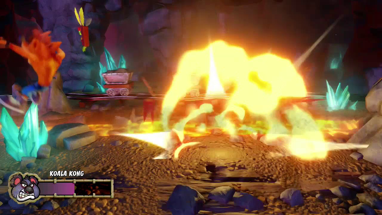 Crash Bandicoot 1 (N-Sane Trilogy) -  Boss 3: Koala Kong