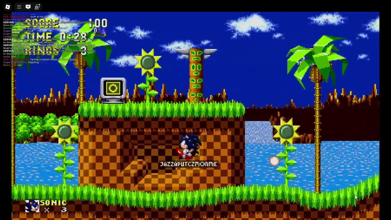 Classic Sonic Simulator Gold & Dark Sonic DELUXE Showcase