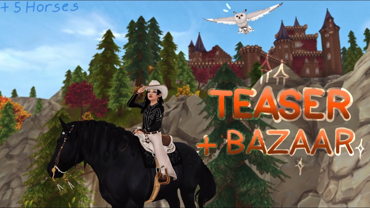 Marchenghast teaser quest + January Bazaar! ✨ (buying 5 horses)